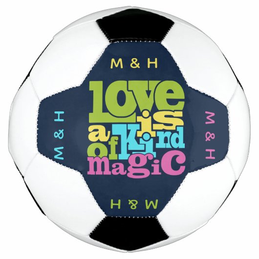 aangepast voetbal voor Magical Love (Voorkant)