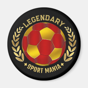 aangepast voetbalcadeau magneet