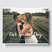 Aangepast voetbaldagboek gastenboek (Voorkant)