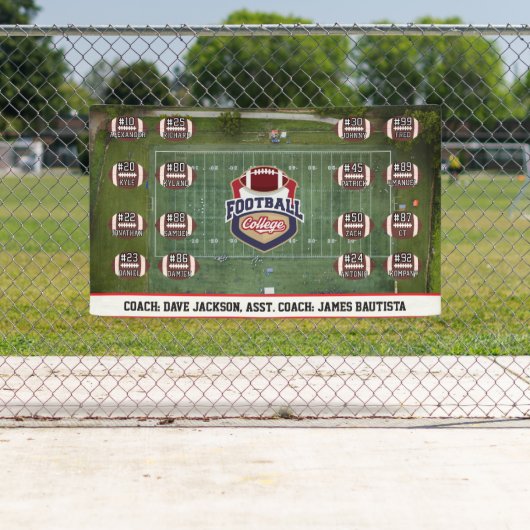 Aangepast Voetbalteam Spandoek (Insitu)