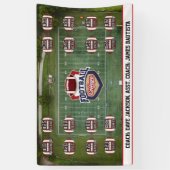 Aangepast Voetbalteam Spandoek (Verticaal)