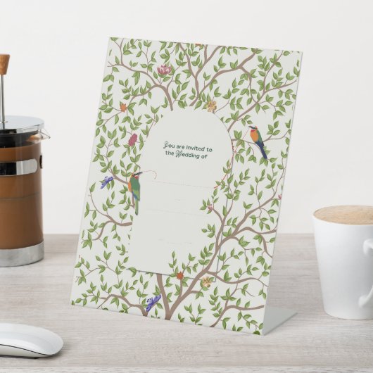 Aangepast voetstuk | Huwelijk & Evenement Weergave Reclamebord Met Voetstuk (Insitu)