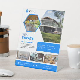 Aangepast voetstuk voor onroerend goed reclamebord met voetstuk