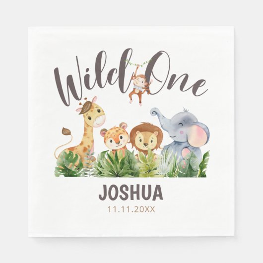 Aangepast vogeldagboek servet (Voorkant)