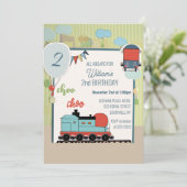 Aangepast vogeldagverblijf Kind ballonvaarding Tic Kaart (Staand voorkant)