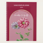 Aangepast vogelventilator maand november chrysanth planner (Voorkant)