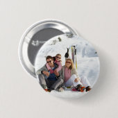 Aangepast volledig foto-afbeeldingsuploadontwerp ronde button 5,7 cm (Voorkant /achterkant)