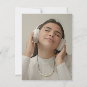 Aangepast, volledig fotomodern briefkaart