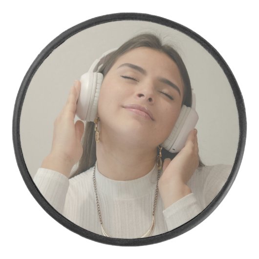 Aangepast, volledig fotomodern hockey puck (Voorkant)