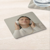 Aangepast, volledig fotomodern kartonnen onderzetters (Schuin)