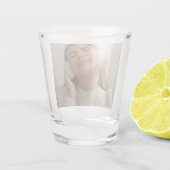 Aangepast, volledig fotomodern shot glas (Achterkant)