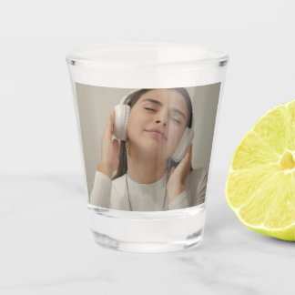 Aangepast, volledig fotomodern shot glas