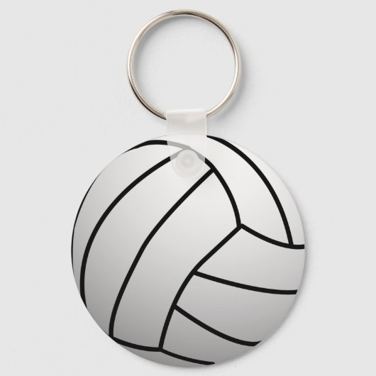 Aangepast VolleyBall-sportproduct Sleutelhanger (Voorkant)