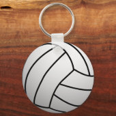 Aangepast VolleyBall-sportproduct Sleutelhanger (Voorkant)