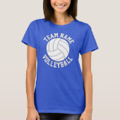 Aangepast Volleyball Team Name Player Name en Numb T-shirt (Voorkant)
