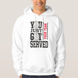 Aangepast volleybalteam Motto Hoodie