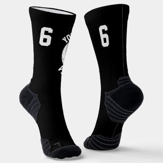 Aangepast volleybalteam naam en nummer spelerJerse Sokken (Gebogen)