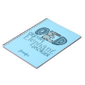 Aangepast voor acute episoden van epilepsie notitieboek (Linkerzijde)