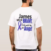 Aangepast voor angie #1 Colon Cancer T-shirt (Achterkant)