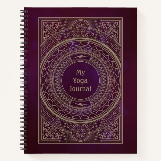 Aangepast voor  Art Deco Notitieboek (Voorkant)