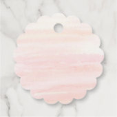 Aangepast voor baby Foto Bedankjes Labels (Achterkant)