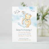 Aangepast voor baby van beer voor spoedzeilor kaart (Staand voorkant)