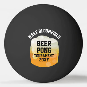 Aangepast voor Beer Pong Tournament Pingpongbal