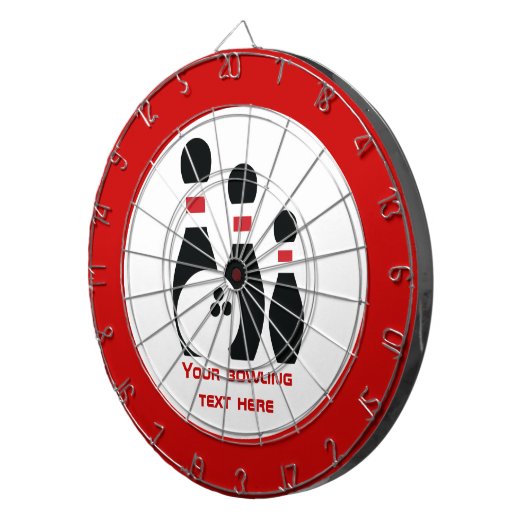 Aangepast voor Bowling ball en spelden Dartbord (Voorkant Rechts)