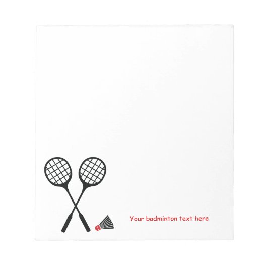 Aangepast voor Bowling ball en spelden Notitieblok (Voorkant)