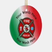 Aangepast voor brandbeveiliging keramisch ornament (Rechts)