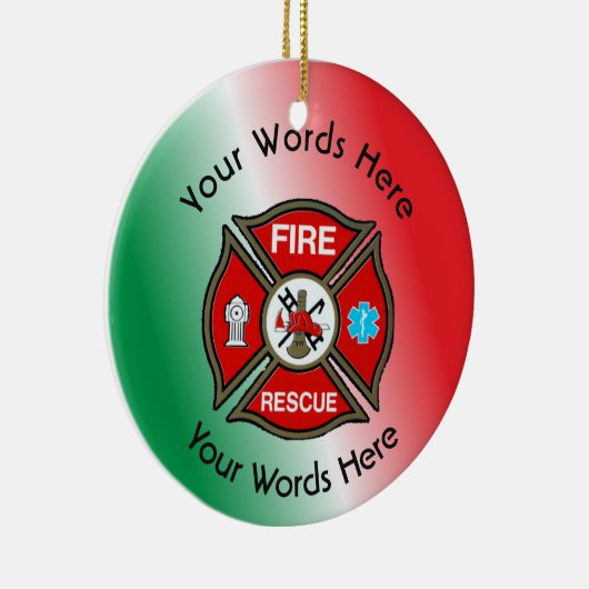 Aangepast voor brandbeveiliging keramisch ornament (Rechts)