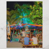 Aangepast voor Club Summer Beach Party toevoegen f Flyer (Achterkant)