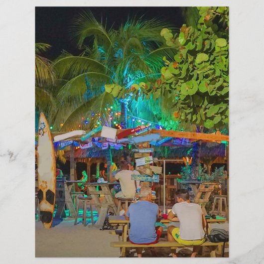 Aangepast voor Club Summer Festival foto's en logo Flyer (Achterkant)