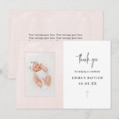 Aangepast voor Courtney Hartelijk dank Bedankkaart (Voorkant / Achterkant)