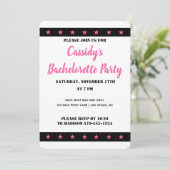 Aangepast voor Disco Cowgirl Bachelorette Kaart (Staand voorkant)