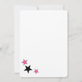 Aangepast voor Disco Cowgirl Bachelorette Kaart (Achterkant)