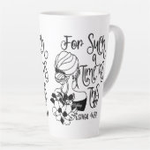 Aangepast voor een zo Christelijk tijdstip Latte Mok (Rechterhoek)