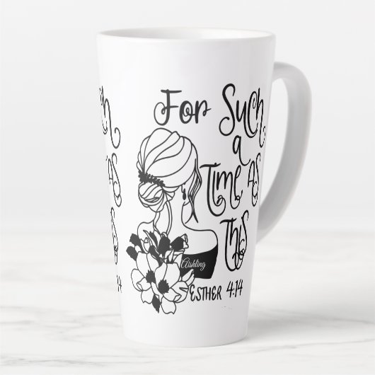 Aangepast voor een zo Christelijk tijdstip Latte Mok (Rechterhoek)