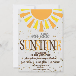 Aangepast voor eerste verjaardag kaart