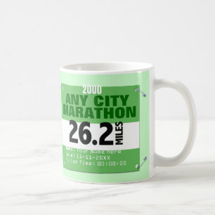 Aangepast voor elke City Marathon, 26,2 miljoen Ra Koffiemok