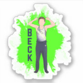 Aangepast voor Emily Richter - Beck Sticker (Voorkant)