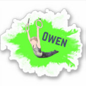 Aangepast voor Emily Richter - Owen Sticker (Voorkant)