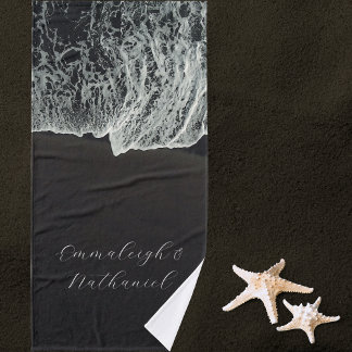 Aangepast voor extra zwart zand-band badhanddoek
