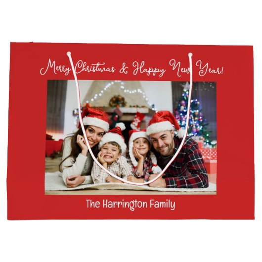 Aangepast voor foto en tekst groot cadeauzakje (Achterkant)