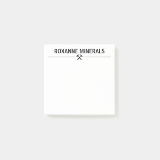 Aangepast voor geologen post-it® notes