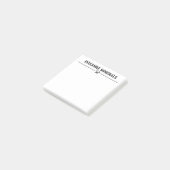 Aangepast voor geologen post-it® notes (Schuin)