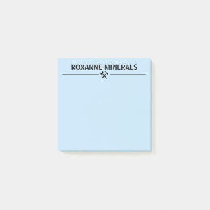 Aangepast voor geologen post-it® notes