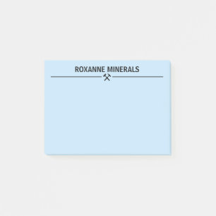 Aangepast voor geologen post-it® notes