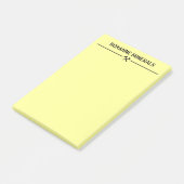 Aangepast voor geologen post-it® notes (Schuin)