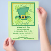 Aangepast voor Ierse Business Promotion Flyer (Hand)